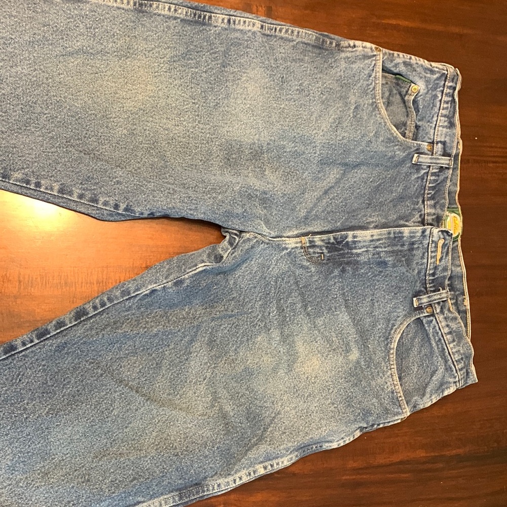 Cabelas fleece flannel lined jeans